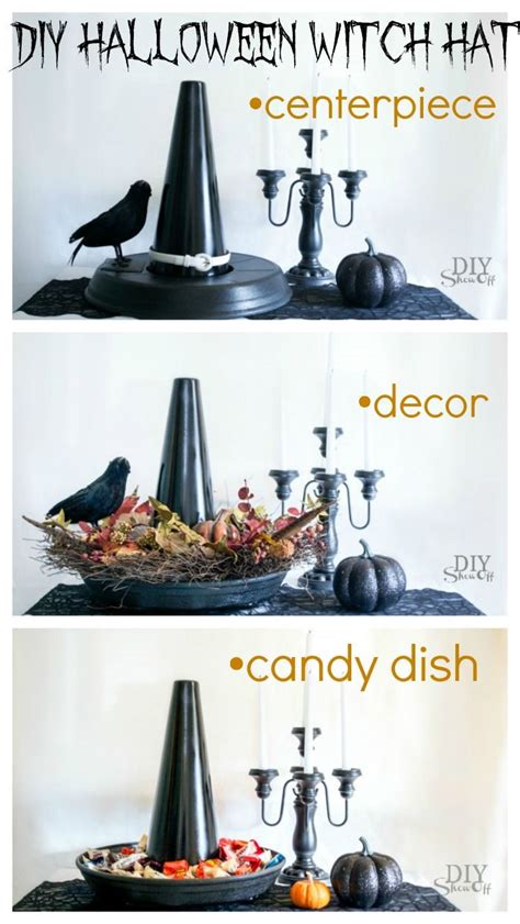 Halloween DIY: Create Your Own Witch Hat Candy Dish